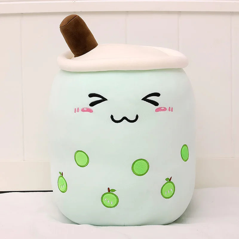 Boba Milk Tea Plush Pillow | Soft Squishy Stuffed Cushion Toy for Kids, Bedroom Decor & Gifts (24-70cm)